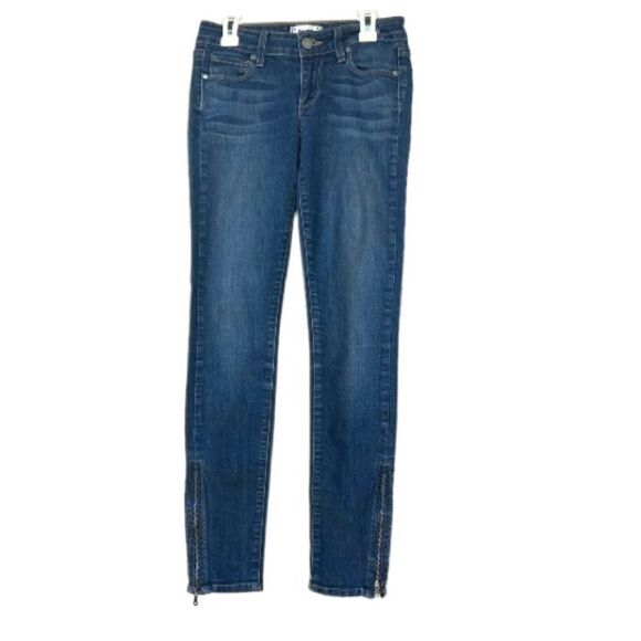 Paige Verdugo Ankle Zipper Jeans 25 New - Picture 8 of 10
